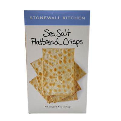Stonewall Kitchen Sea Salt Flatbread Crisps, 5.9 oz